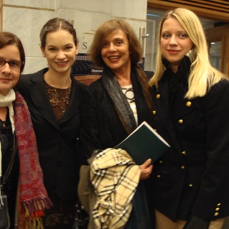 24 Hilary Hahn, Valentina Lisitsa, Vera Bergengruen, Maria Rita Stumpf, Montevideo 2009.